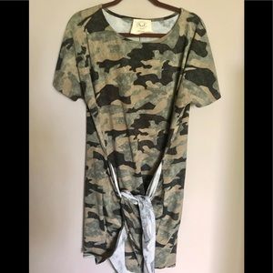 Camo Tie Dress